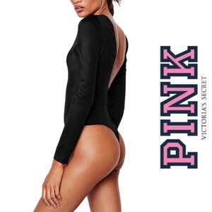 Victoria’s Secret- Chic Black Long Sleeve‎ Bodysuit 6106